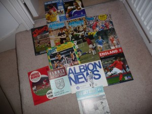 job lot of Football Programmes from the 1960 & 70's  inc CUP FINAL 1977 for sale on Ebay