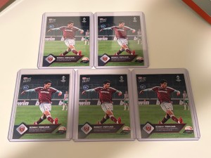 5 Sonny Perkins RC Topps Now First Appearance UEFA Europa League West Ham United for sale on Ebay