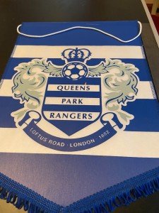 FOOTBALL PENNANT - ENGLAND - QUEENS PARK RANGERS FC / QPR for sale on Ebay
