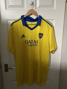 Boca Juniors Yellow Shirt for sale on Ebay