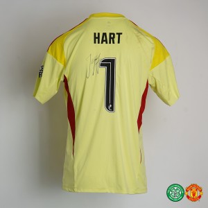 5. Celtic Legends v Man Utd Legends Match Worn Shirt - JOE HART NUMBER 1 for sale on Ebay