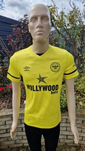 2021/22 Brentford Away Shirt: Size M for sale on Ebay