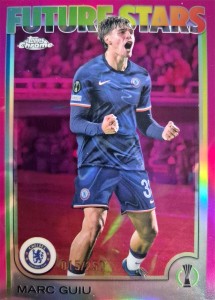 Topps Chrome UCC 2024/25 - Chelsea FC - Future Stars - Marc Guiu /250  for sale on Ebay