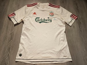 Mens adidas Liverpool Third football shirt 2009 - 2010 Size L for sale on Ebay