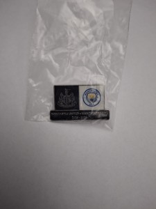 Badge Newcastle United V Manchester City  2025 2026 for sale on Ebay