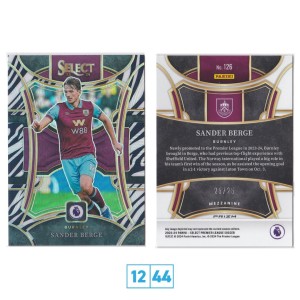 Sander Berge Zebra /25 Burnley Panini Premier League Select 23-24 #126 for sale on Ebay
