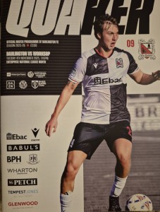 25/26  Darlington v Worksop Town     enln Nov 4th for sale on Ebay