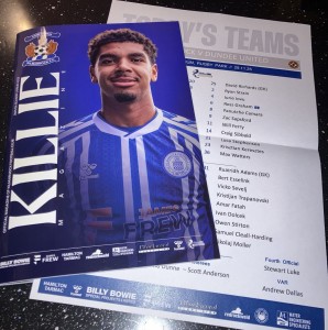 Kilmarnock v Dundee United 29.11.25 Match Programme + Teamsheet VG for sale on Ebay