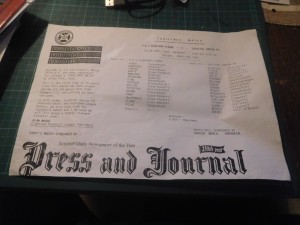 Friendly 1996/7 Highland League v Scottish Junior FA @ Cove Rangers for sale on Ebay