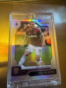 2019/20 Panini Prizm Premier League Jack Wilshere Industry Summit 1/1 West Ham for sale on Ebay