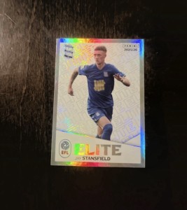 EFL Panini Sticker. Elite Jay Stansfield. Birmingham City. Charity Auction for sale on Ebay