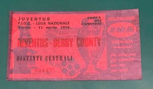 EUROPEAN CUP 1972/1973 : JUVENTUS FC vs DERBY COUNTY for sale on Ebay