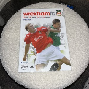Wrexham Kilmarnock Programme 2012. Mint for sale on Ebay
