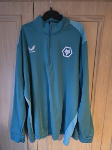 Wolves Training 1/4 Zip XXXL for sale on Ebay