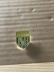 Green And Yellow Striped West Bromwich Albion Badge for sale on Ebay