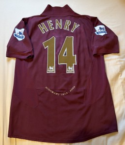 Original Arsenal 2005/2006 Home Football Shirt HENRY #14 - Medium for sale on Ebay