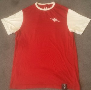 ARSENAL RETRO TOFFS HOME SHIRT SIZE MEDIUM for sale on Ebay
