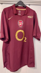 Authentic Nike Arsenal 'Final match at Highbury' Home Shirt Mens L for sale on Ebay