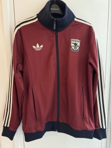 Arsenal adidas Originals Track Jacket Red, 2025 Size, Large for sale on Ebay