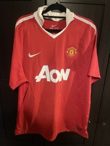 Manchester United 2010/11 Home Football Shirt Men's XL Nike for sale on Ebay