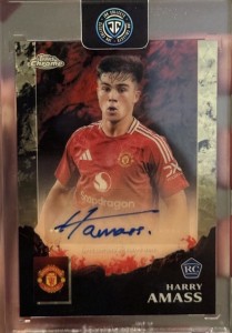 1/1 Harry Amass Manchester United 2024-25 Topps UCC Rookie for sale on Ebay