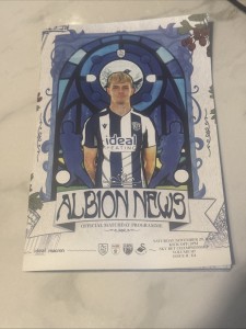 West Bromwich Albion V Swansea City 2025-2026 Championship Programme for sale on Ebay