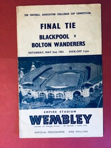 1953 FA Cup Final Programme Blackpool v Bolton Wanderers ( THE MATTHEWS FINAL ) for sale on Ebay