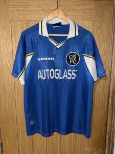 Chelsea Home Shirt 1997-99 Size Large for sale on Ebay
