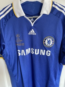 Adidas Rare Chelsea Player Issue Formation Home Shirt Champ Lge Final 2008 Lge for sale on Ebay
