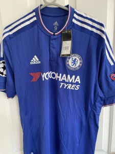 Adidas Chelsea Player Issue Adizero Home Shirt 15/16 Champs Lge J Terry Signed for sale on Ebay