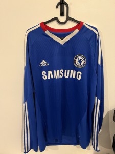 Chelsea 2010-2011 Home Malouda Long Sleeve Large Original for sale on Ebay