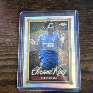 Chelsea's Didier Drogba Chrome King CK7 | Topps Premier League 2026 #CK7 for sale on Ebay