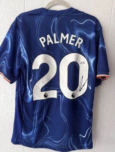 Cole Palmer Chelsea FC Hand-Signed Shirt Number Beckett for sale on Ebay
