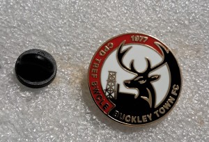 BUCKLEY TOWN FC BADGE for sale on Ebay