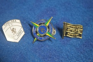 (326) CHELSEA FOOTBALL CLUB  3 ASSORTED CHELSEA METAL PIN BADGES for sale on Ebay