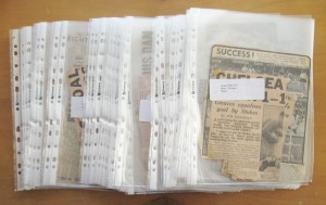 TOTTENHAM HOTSPUR Near Complete Set Football Match Newspaper Reports 1957/1958 for sale on Ebay