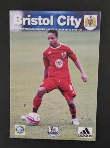 Bristol City v Tottenham/Spurs 2010/11 Youth Academy  for sale on Ebay
