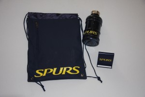 Tottenham Hotspur (Spurs) -Phone stand, 1L cold drink bottle and bag (brand new) for sale on Ebay