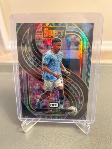 2024-25 Panini Select Prizm Savinho !!! Manchester City /28 for sale on Ebay