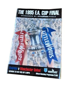 FA CUP FINAL 1995 Everton v Manchester United FOOTBALL MATCH PROGRAMME (24) for sale on Ebay