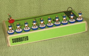 Subbuteo Heavyweight HW team Verona Trento Ref 92 likely repaint for sale on Ebay