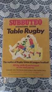 Subbuteo International Edition Table Rugby Boxed for sale on Ebay