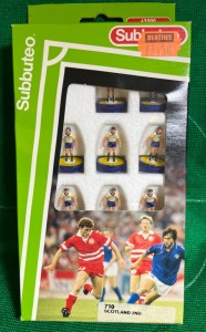 Subbuteo Lightweight Ref 710 Scotland 2nd Good Condition for sale on Ebay