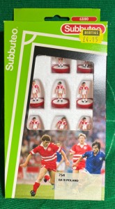 Subbuteo Lightweight Ref 754 Bari Poland  Fantastic Condition for sale on Ebay