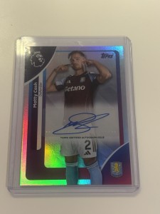 Topps Premier League 25/26 - Matty Cash AUTOGRAPH - Mint - Aston Villa for sale on Ebay