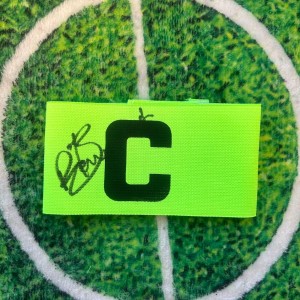 Stephen Ireland Of Ireland, Man C, A Villa & Stoke Signed Captains Armband wCOA for sale on Ebay