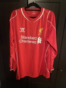 Original Liverpool Home Football Shirt 2014/15 Men’s XL Long Sleeve for sale on Ebay