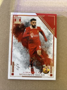 Impeccable 1/1 Mohamed Salah 24/25 Golden Boot And PL Winning Season Liverpool. for sale on Ebay