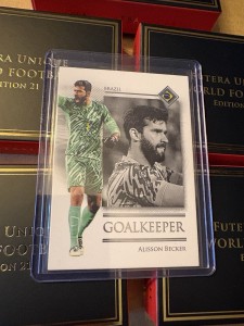 BOOKEND Numbered 69/69 Alisson Becker LIVERPOOL LFC  BRAZIL GOALKEEPER Card for sale on Ebay