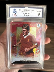 Topps Inception 2023-2024 Kenny Dalglish Liverpool Legacy 5/10 Graded Mint9 MGC for sale on Ebay